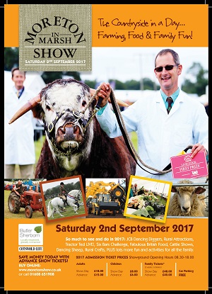 Moreton Show Poster - 13.06.2017